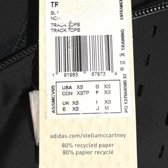 Adidas by Stella McCartney
Truepurpose Zip-Front Track Jacket w/ Ventilation XS - Picture 11 of 12